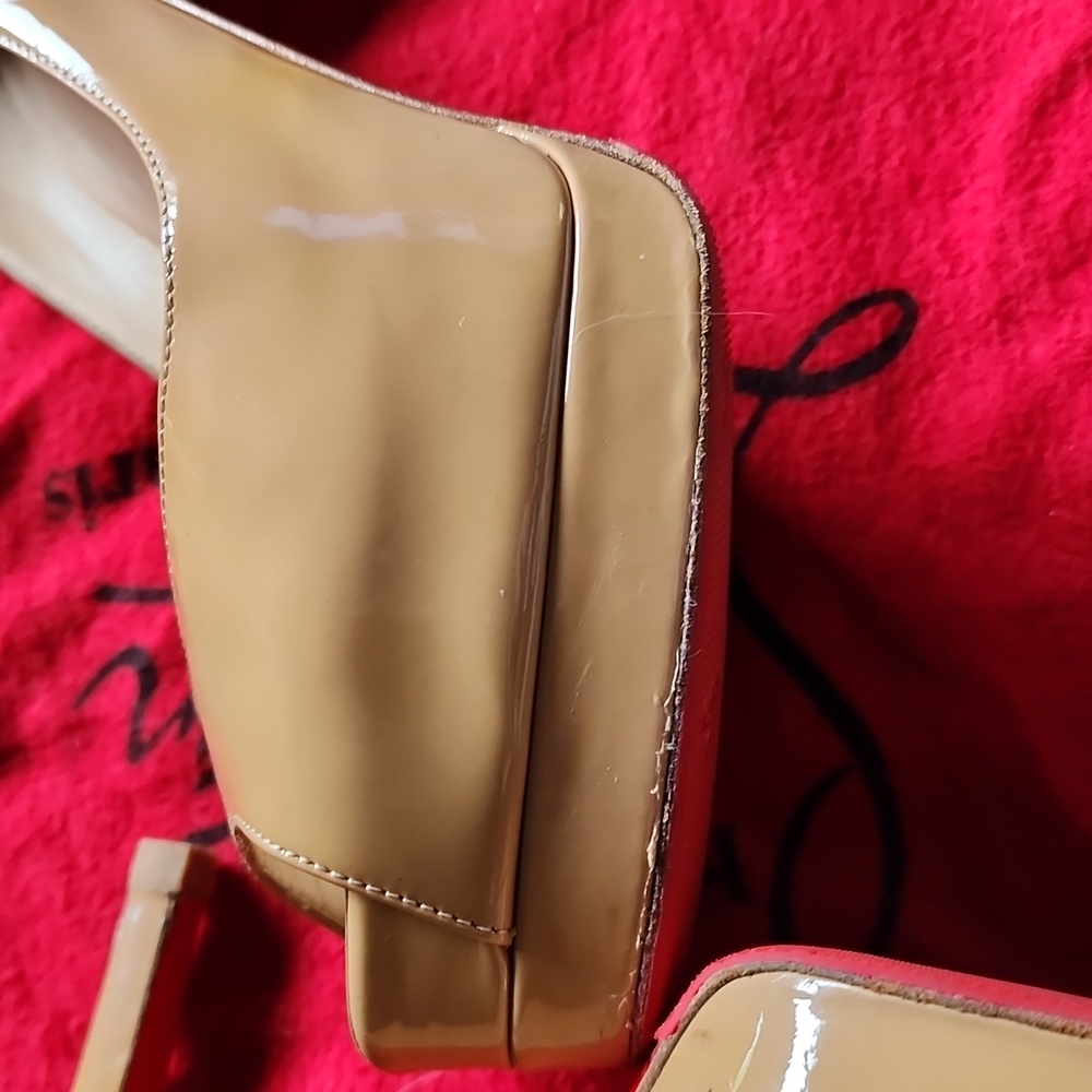 Christian Louboutin nude platforms - Picture 8 of 16